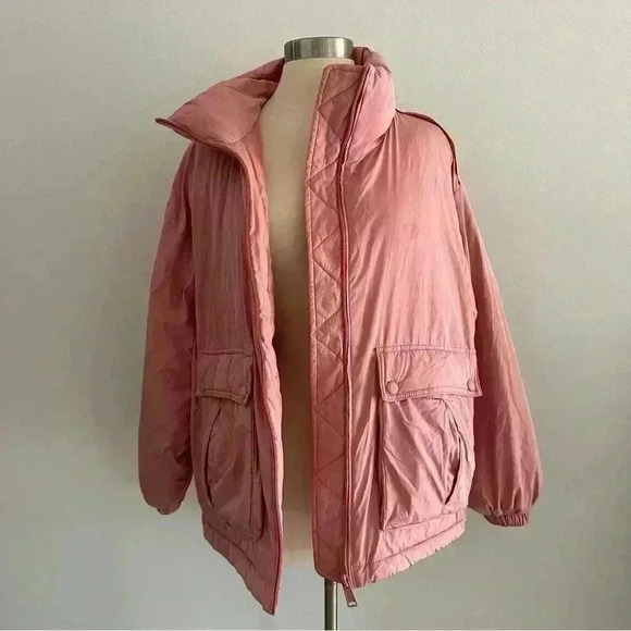 We The Free Puffer Jacket XS Coat Pink - Picture 15 of 16